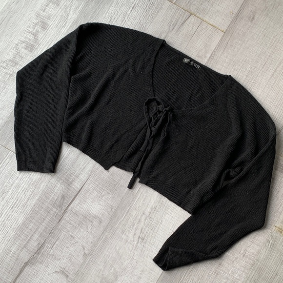 Daisy Sweaters - Dazy (SHEIN) Black Knit Sweater.